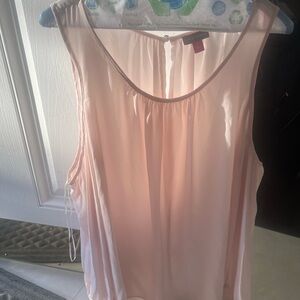 Vince Camuto Blush Pink Sleeveless Blouse